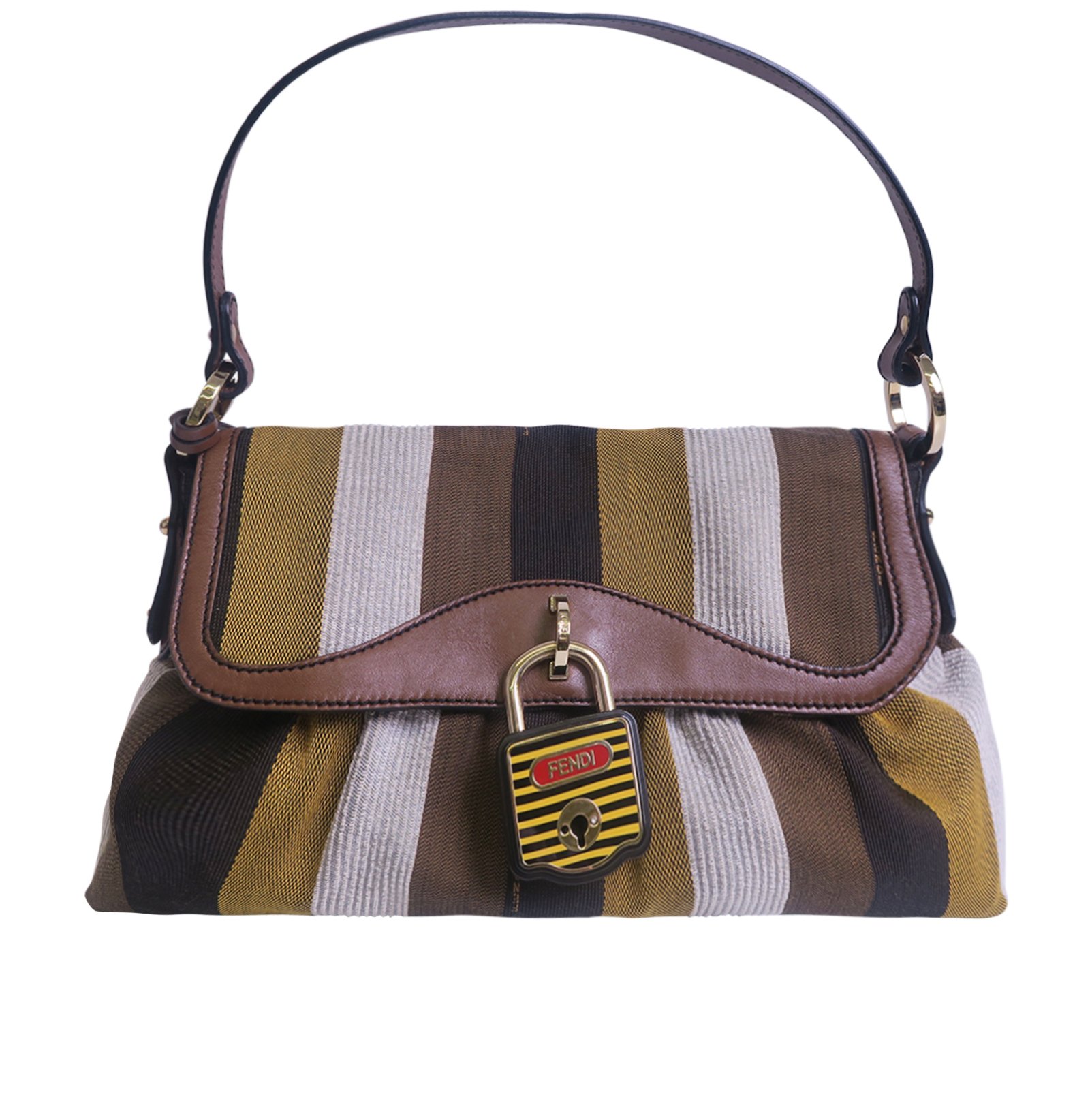 Fendi striped clearance bag